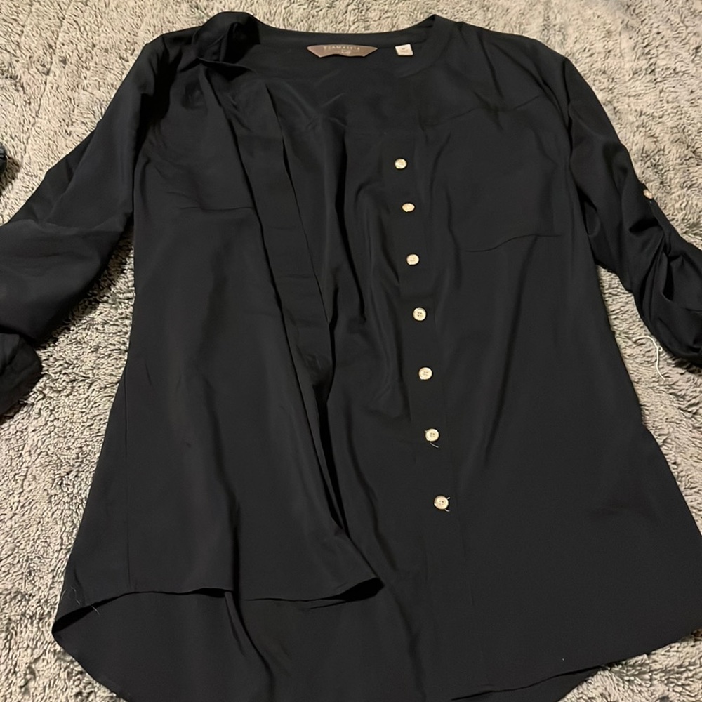 Womens Blouse dark blue size medium